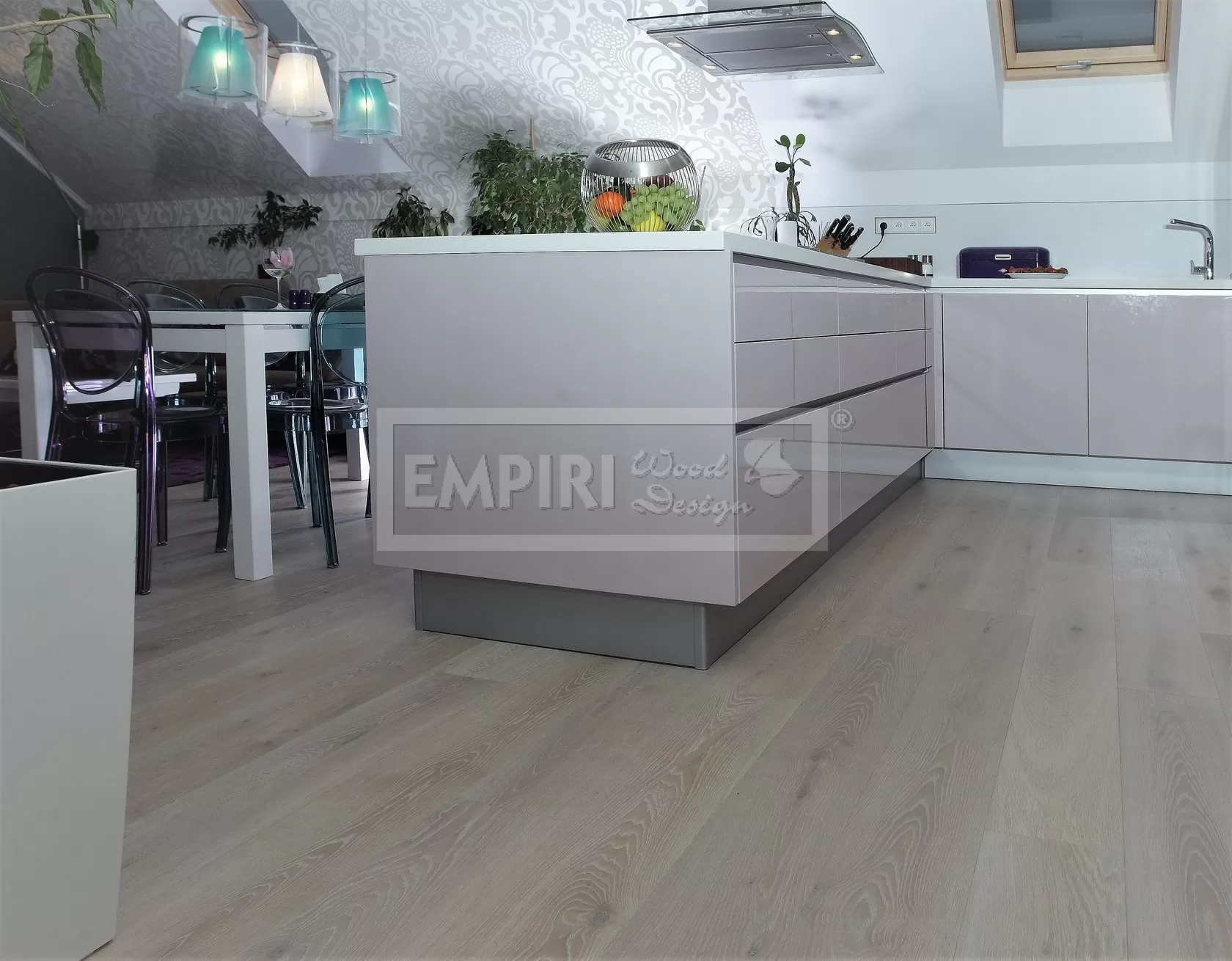 Dub rustikal, bělený - Olymp